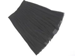 Reflect リフレクト プリーツ スカート size9/黒 ■◇ レディース
