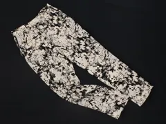 BANANA REPUBLIC バナナリパブリック 総柄 パンツ sizeOOS/白ｘ黒 ■◇ レディース