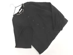 ehka sopo SM2 エヘカソポ サマンサモスモス 刺繍 ブラウス シャツ sizeF/黒 ■◇ レディース