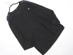 バーバリーブラックレーベル Vネック カットソー size3/黒 ■◇ メンズ