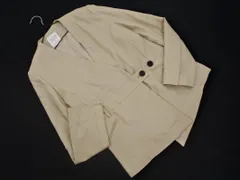 UNITED TOKYO ユナイテッドトウキョウ ノーカラー ジャケット size2/ベージュ ■◇ レディースのサムネイル