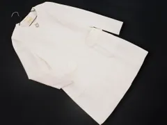 Debut de Fiore デビュードフィオレ レッセパッセ ビジュー ノーカラー コート size38/白 ■◇ レディースのサムネイル