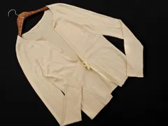 vanilla confusion ヴァニラコンフュージョン シルク混 カシミア混 リボン カーディガン size38/ライトベージュ ■◇ レディースのサムネイル