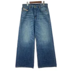 DIESEL ディーゼル 1996 D-SIRE ワイドデニムパンツ sizeW28/ブルーのサムネイル