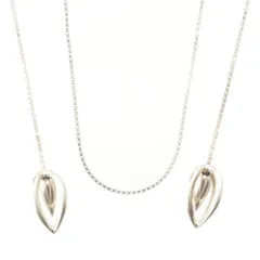 JOAQUIN BERAO ホアキンベラオ  つぼみ モチーフ ラリエット ネックレス アクセサリー シルバー 23.9g【中古】のサムネイル