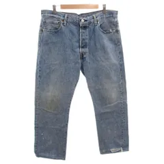 リーバイス Levi's 501 デニム パンツ ジーンズ ストレート ボタンフライ W36 L30 インディゴ pc9-00501-0193 /FF