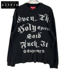 完売 未使用 ダブレット エンブロイダリー サーマル シャツ ロンT 刺繍