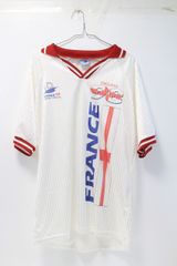 当時物 90s フランス製 フランスワールドカップ オフィシャルユニフォーム 当時物 90s フランス製 フランスワールドカップ オフィシャル
