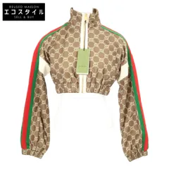 GUCCI　グッチ　新品同様 国内正規 671495 インターロッキングG シェリーライン ショートブルゾン クロップド　XXXSのサムネイル