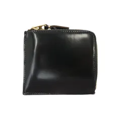 COMME des GARCONS コムデギャルソン SA3100MI CDG WALLET Mirror Inside ミラーインサイド L字ファスナー コンパクトウォレット 財布 ブラック系 ゴールド系【中古】のサムネイル
