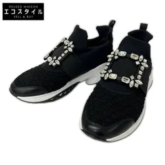 Roger Vivier　ロジェヴィヴィエ　【美品】RVW50624180KOTB999 VIV RUN ヴィヴ ラン ファブリック スニーカー　38のサムネイル