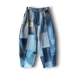RANDY STUFFED Check Denim パッチワーク デニム - メルカリ