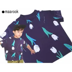 maarook Tシャツ チューリッププリント 天竺 100 110 120 130cmのサムネイル
