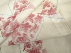 越後上布 小千谷縮 本麻 着物 古布 はぎれ リメイク ハンドメイド 材