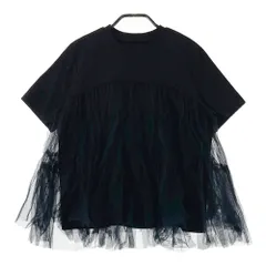 TREFLE+1 トレフルプラスワン 2024年モデル TRF24S5005-3 フリル 半袖Tシャツ ブラウス  ブラック系 F [240101592475] レディースのサムネイル