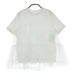 TREFLE+1 トレフルプラスワン 2024年モデル TRF24S5005-3 フリル 半袖Tシャツ ブラウス  ホワイト系 F [240101592476] レディースのサムネイル
