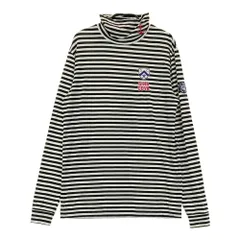 SINA COVA シナコバ  ハイネック 長袖Tシャツ ボーダー柄 ホワイト系 S [240101622077] メンズのサムネイル