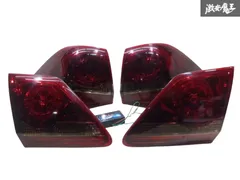 【4灯化】 ☆点灯OK☆ トヨタ 純正 GRS204 200系 クラウン アスリート 前期 LED テールランプ ライト 左右 30-347 30-351 スモーク 即納のサムネイル