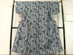 □夏涼浴衣 有松絞り 藍染 身丈約153cm 裄約67.5cm - メルカリ
