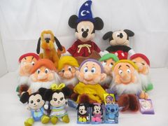 ディズニー ミッキー プルート 七人のこびと 他 ぬいぐるみ マスコット