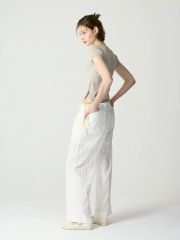 Alia アリア Docking silhouette tops white - メルカリ