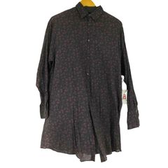 美品 ラッドミュージシャン 日本製 ボウカラーストール付 長袖シャツ ボルドー紫 美品 ラッドミュージシャン 日本製 ボウカラーストール付 長袖シャツ