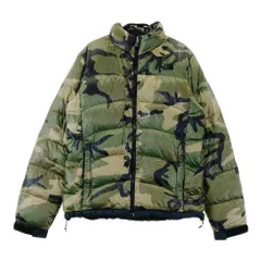 THE NORTH FACE ザ ノースフェイス NDW18102 アコンカグア ダウンジャケット カモフラ柄 カーキ系 L [240101623745] レディース