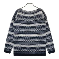 ALEXANDER MCQUEEN アレキサンダー マックイーン  ニットセーター 総柄 グレー系 S [240101630106] メンズのサムネイル