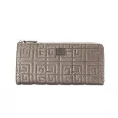 ギラロッシュ Guy Laroche 長財布 L字ファスナー プラチナブロンズ 幾何学模様 エンボス加工 ジッパー開閉 /RI ■OS ■GY18のサムネイル