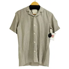 ステファンシュナイダー STEPHAN SCHNEIDER レーヨン100 ストライプ 開襟 S/S シャツ メンズ JPN：3 のサムネイル