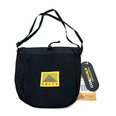 【楠本質店/元住吉】未使用品　ケルティ　KELTY　ブラック　80’s　巾着ショルダー　キャンバス　ナイロン　3259249222  ワンショルダーバッグのサムネイル