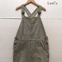 リーバイス 26050 太幅 ヒッコリー ストライプ オーバーオール j58 w34 メンズ L ISItems【USED】【古着】【中古】50160642のサムネイル