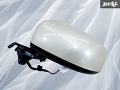 【保証付】日産 純正 B44A ルークス ドアミラー サイドミラー 左 助手席側 5P 電動格納 バニラパール系 ISHIZAKAI 538 96302-7MB3A 棚21Aのサムネイル