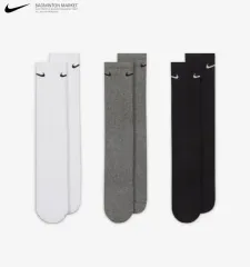 ナイキ エブリデイ クッション クルー ソックス (3足) セット