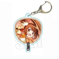 [중고] 열쇠 고리 유이 츠루노 부채 열쇠 고리 [마법 소녀 마도카 ☆ 마기카 Magia Exedra]