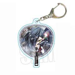 [중고] 열쇠 고리 쿠레 키리카 부채 열쇠 고리 [마법 소녀 마도카 ☆ 마기카 Magia Exedra]
