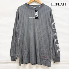 レフラー ピンストライプ ロゴ プリント 長袖 Tシャツ ロンT グラフィック メンズ L ISItems【USED】【古着】【中古】50160638のサムネイル