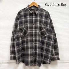 ヴィンテージ 90s 00s St.John’s セントジョンズベイ フランネルシャツ 長袖 シャツ オンブレ メンズ XXL ISItems【USED】【古着】【中古】50160644のサムネイル