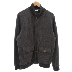 ブルネロクチネリ BRUNELLO CUCINELLI ジャケット ブルゾン ニット ウール スタンドカラー コットン 54 グレー /FF ■GY44のサムネイル