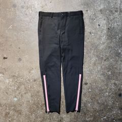 25SS コムデギャルソン オムプリュス スラックス ジップ ピンク - メルカリ
