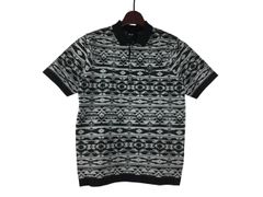 Munsingwear 総柄 ポロシャツ アロハ ボタニカル柄 日本製 L - メルカリ