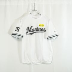 千葉ロッテマリーンズ 配布Tシャツ ユニフォーム 26番 ミズノ MIZUNO