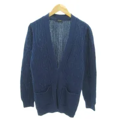 ジョセフオム JOSEPH HOMME 美品 カーディガン Vネック 長袖 ポケット付き 48 紺 ネイビー /YJ ■GY60のサムネイル