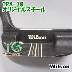 パター ウィルソン TPA-18/オリジナルスチール//0[150467]のサムネイル