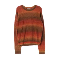 Carhartt 23FW スペースダイ セーター ニット オレンジのサムネイル