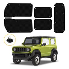 ジムニー JB64 JB74 サンシェード 6枚セット 210Dオック 0611 - メルカリ