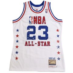 新品 マイケルジョーダン ユニフォーム 1985オールスター 白23番 イースト 新品 マイケルジョーダン ユニフォーム 1985オールスター 白23番