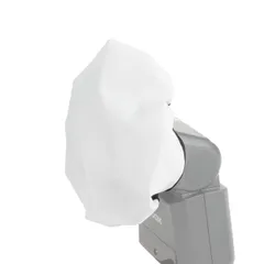 特価商品 ケンコー(Kenko) ストロボアクセサリ ライティングディフューザー Mサイズ LG-DL001 φ100mm かぶせ式 ソフトボックス 影を柔らかくする LEDライト対応 汚れに強い ポリエステル製 808337のサムネイル