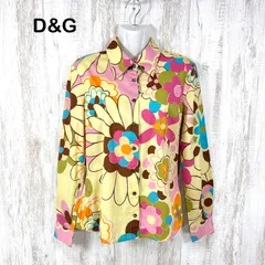 00s D&G DOLCE&GABBANA ドルチェアンドガッバーナ サイケデリック 花柄 長袖シャツのサムネイル
