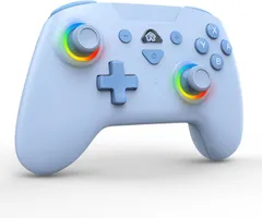 洗練されたデザイン 全機能搭載 プロコン スイッチ PeriphX かわいい配色 日本語取扱説明書付き Switch1/Switch2/Android/PC（有線）/iOSに対応 4段階HD振動 長時間使用 1000mAhバッテリー 7色RGBライト 6軸ジャ